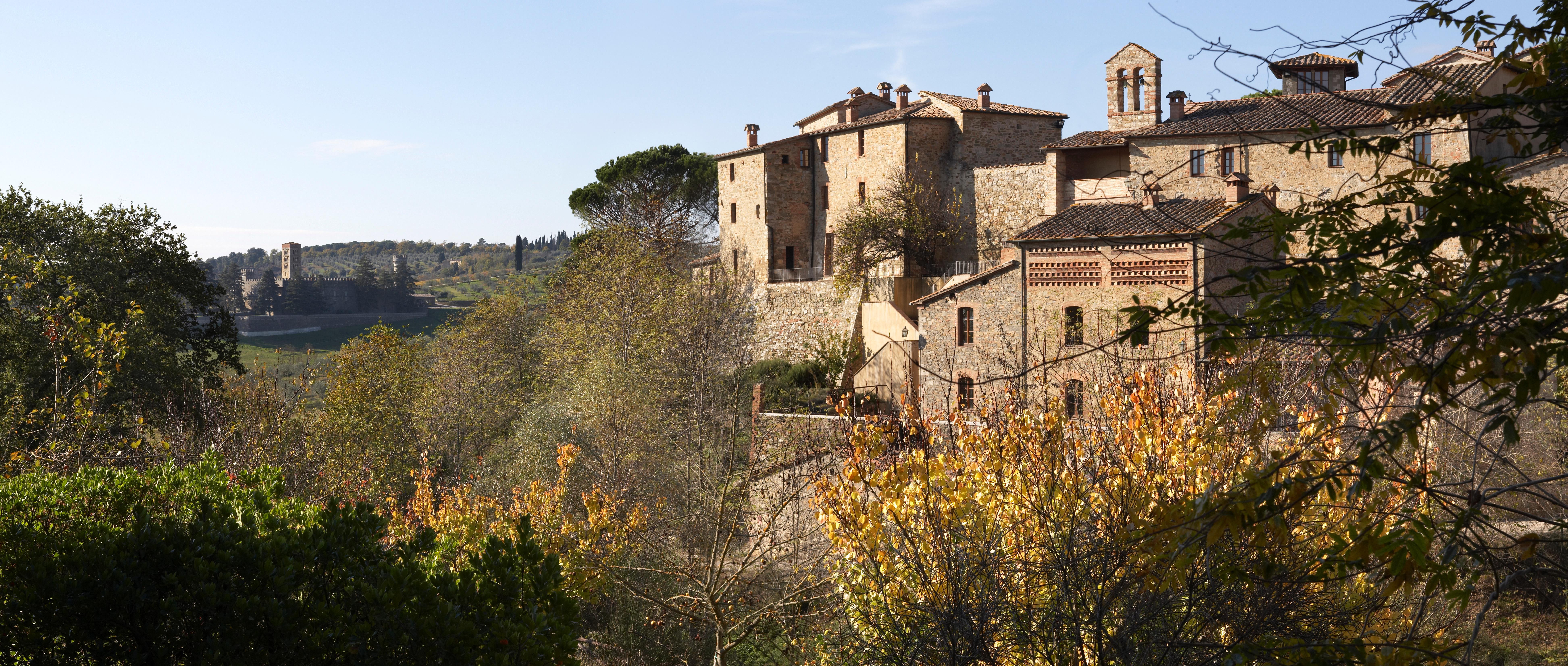 Castel Monastero - The Leading Hotels Of The World Castelnuovo Berardenga Exteriör bild